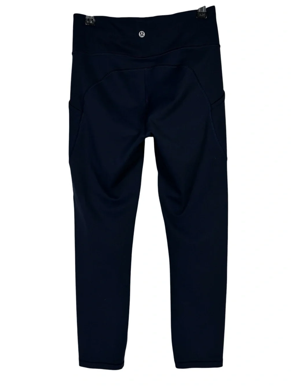 Lululemon Women's Invigorate HR Crop 23” Navy Blue Everlux LW6BDVS Size 6